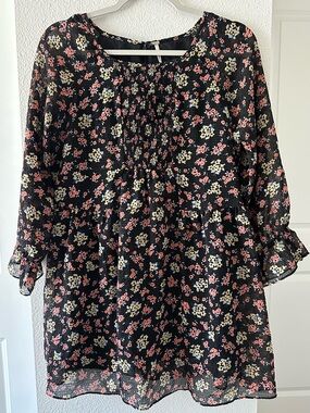 Free People Tunic Blouse